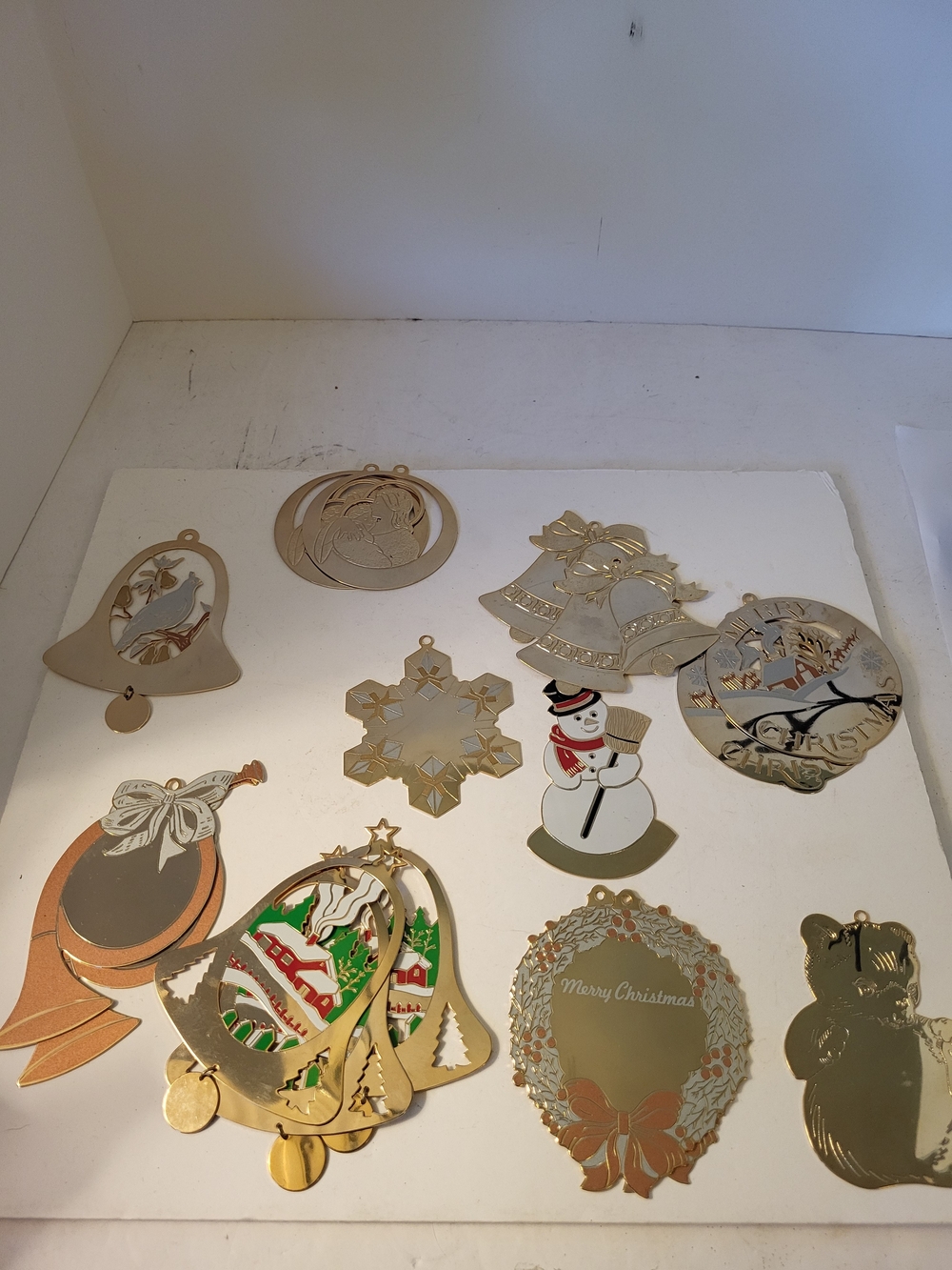 1980s Gloria Duchin Engraveable Christmas Ornaments Lot/17